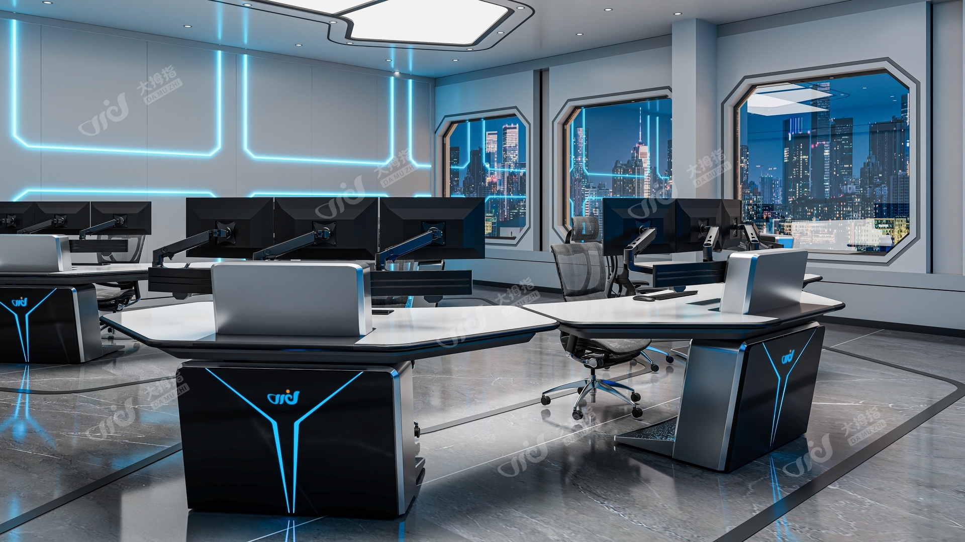 云南某小型水电站数字控制中心