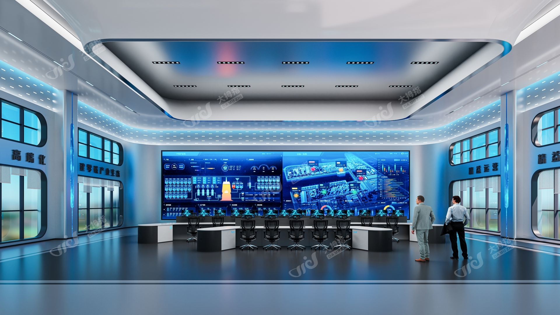 大同某化工指挥调度台项目